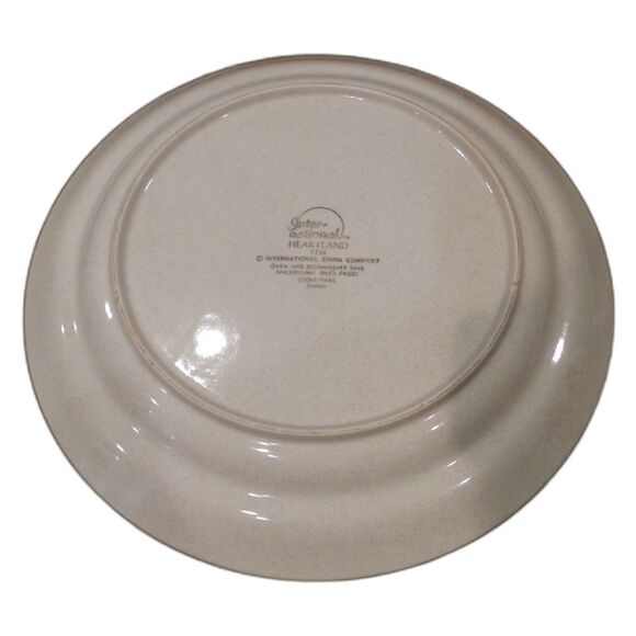 International China Company Heartland Platter Plate Stoneware 7774 - Picture 2 of 3